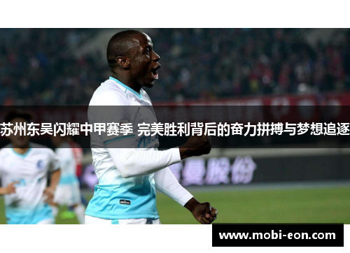 苏州东吴闪耀中甲赛季 完美胜利背后的奋力拼搏与梦想追逐